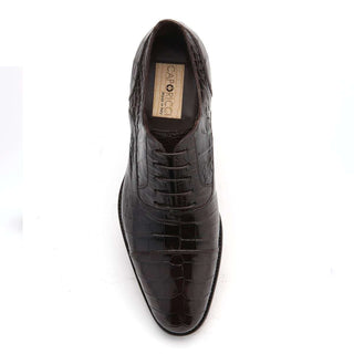 Caporicci 1102 Alligator Cap-Toe Oxford-AmbrogioShoes