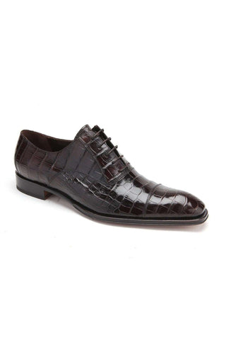 Caporicci 1114 Alligator Cap-Toe Oxford-Dellamoda