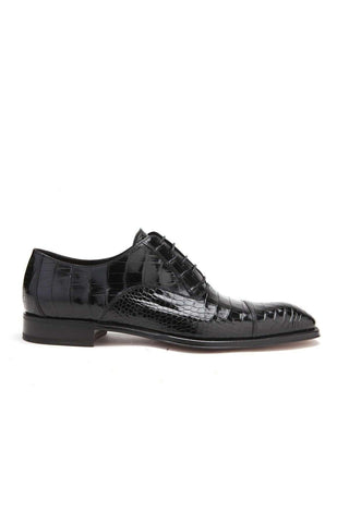 Caporicci 1114 Alligator Cap-Toe Oxford-Dellamoda