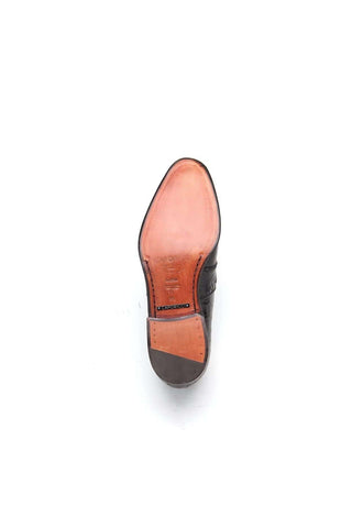 Caporicci 1208 Alligator Split-Toe Loafer