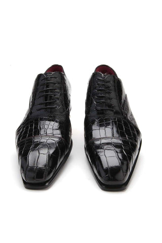 Caporicci 201 Alligator Cap-Toe Oxford