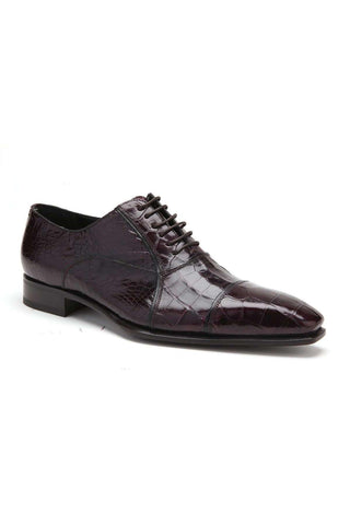 Caporicci 201 Alligator Cap-Toe Oxford
