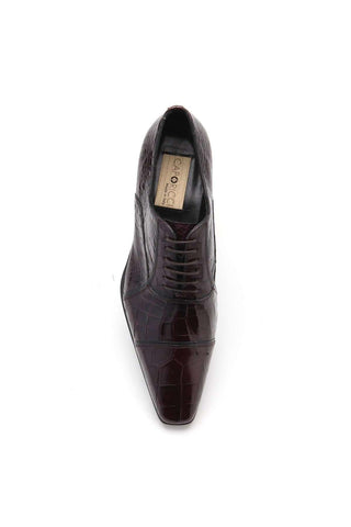 Caporicci 201 Alligator Cap-Toe Oxford