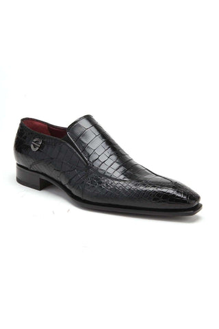 Caporicci 203 Alligator Split-Toe Loafer