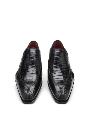 Caporicci 203 Alligator Split-Toe Loafer