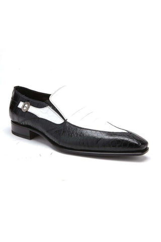 Caporicci 203 Alligator Split-Toe Loafer