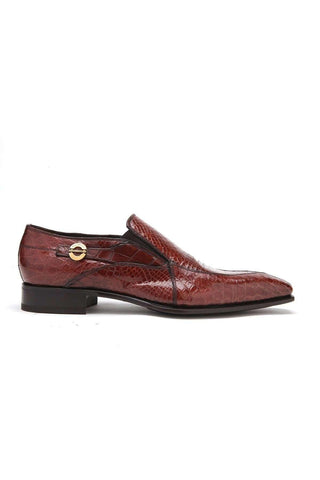 Caporicci 203 Alligator Split-Toe Loafer