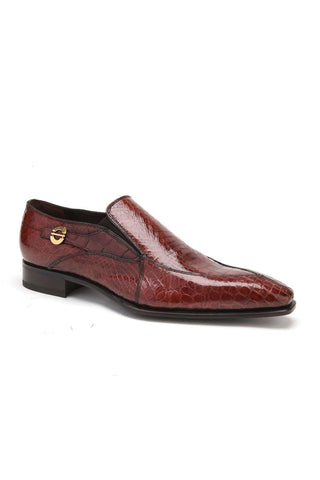 Caporicci 203 Alligator Split-Toe Loafer