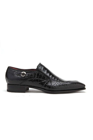 Caporicci 203 Alligator Split-Toe Loafer