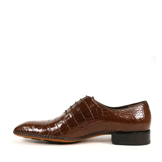 Caporicci 2543 Men's Shoes Exotic Alligator Skin Oxfords (CAP2006)-AmbrogioShoes
