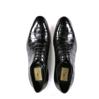 Caporicci 2543 Men's Shoes Exotic Alligator Skin Oxfords (CAP2006)-AmbrogioShoes