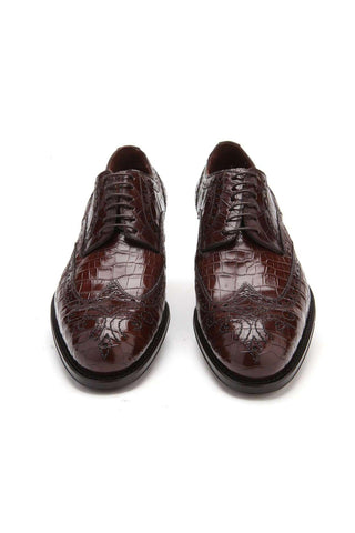 Caporicci 3318 Alligator Wing-Tip Derby