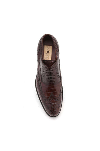 Caporicci 3318 Alligator Wing-Tip Derby