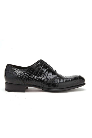Caporicci 3319 Alligator Oxford-AmbrogioShoes