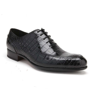 Caporicci 3319 Men's Shoes Exotic Alligator Skin Oxfords (CAP1017)-AmbrogioShoes