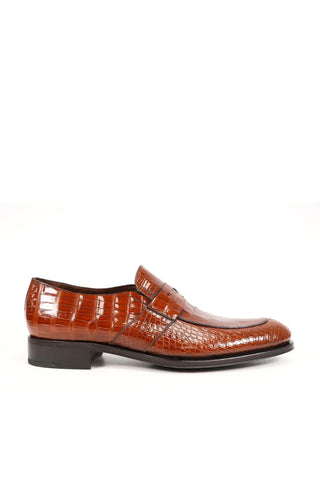Caporicci 3321 Alligator Penny Loafer