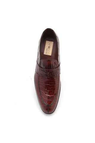 Caporicci 3321 Alligator Penny Loafer