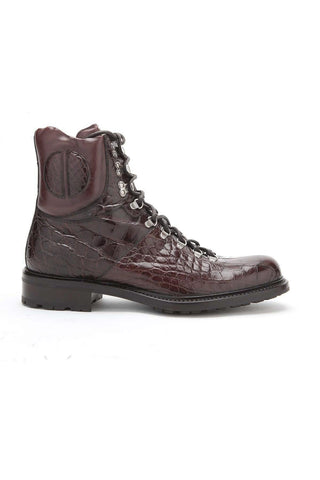 Caporicci 570 Alligator Boot-Dellamoda