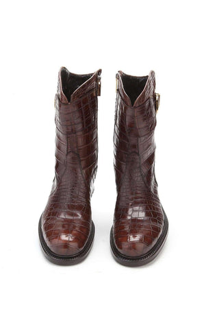 Caporicci 573 Alligator Buckle Boot