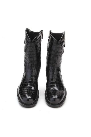 Caporicci 573 Alligator Buckle Boot