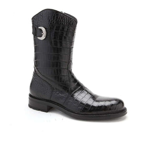Caporicci 573 Men's Shoes Exotic Alligator Buckle Boots (CAP1025)-AmbrogioShoes