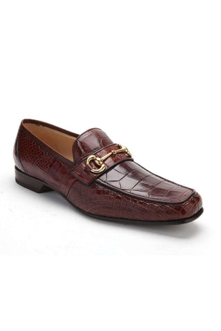 Caporicci 9872 Alligator Horse-Bit Loafer