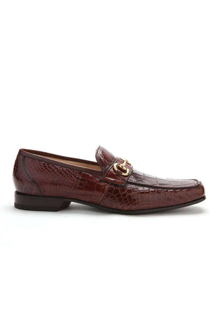 Caporicci 9872 Alligator Horse-Bit Loafer