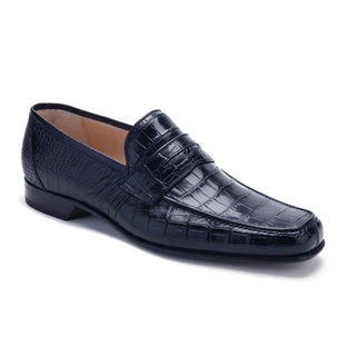 Caporicci 9961 Men's Shoes Exotic Alligator Penny Loafer (CAP1021)