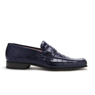 Caporicci 9961 Men's Shoes Exotic Alligator Penny Loafer (CAP1021)