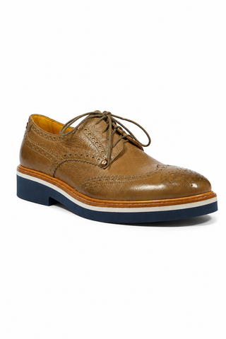 Cesare Paciotti 308 Madison China Beige Taupe Oxfords (CPM5300)