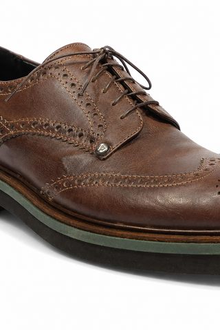 Cesare Paciotti 308 Madison China T Moro Brown Oxfords (CPM5307)