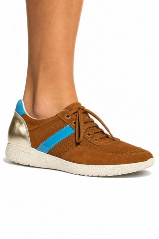 Cesare Paciotti 4US Cam Cuoio Lam Oro Brown Sneakers (CPM5318)