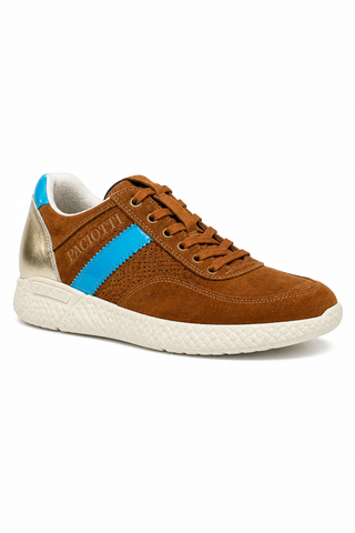 Cesare Paciotti 4US Cam Cuoio Lam Oro Brown Sneakers (CPM5318)