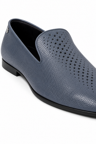 Cesare Paciotti Hippie Navy Leather Loafers (CPM2644)