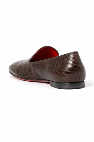 Cesare Paciotti Lizard Fondente Loafer