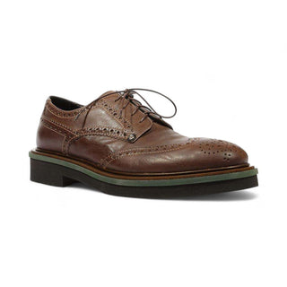 Cesare Paciotti Luxury Italian Men's 308 Madison China T Moro Brown Oxfords (CPM5307)-AmbrogioShoes