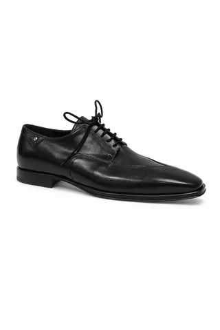 Cesare Paciotti Luxury Italian Men's Shine Black Oxfords (CPM5148)
