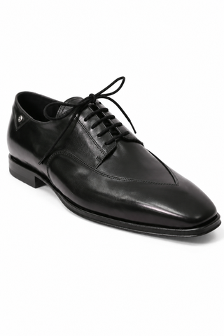 Cesare Paciotti Luxury Italian Men's Shine Black Oxfords (CPM5148)