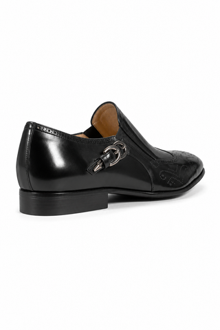 Cesare Paciotti Magic Baby Black Leather Loafers (CPM2664)