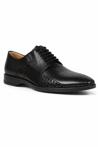 Cesare Paciotti Magic Baby Black Leather Oxfords (CPM2634)