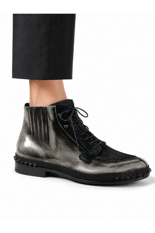 Cesare Paciotti Magic Old Antrac Pony Boots (CPM2533)