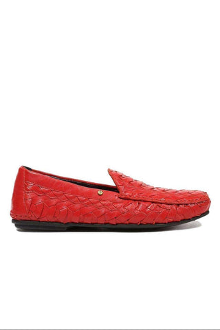 Cesare Paciotti Nappa Soft Red Moccassins (CPM5329)