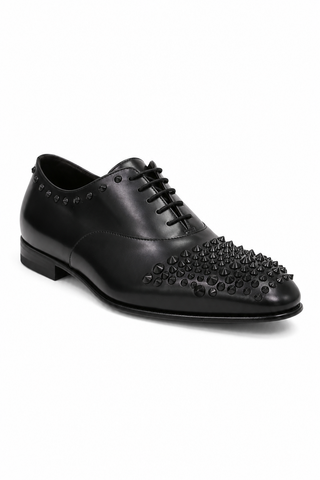 Cesare Paciotti Old Paint Black Oxfords (CPM2500)
