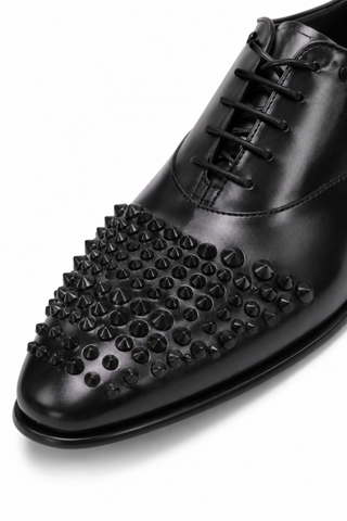 Cesare Paciotti Old Paint Black Oxfords (CPM2500)