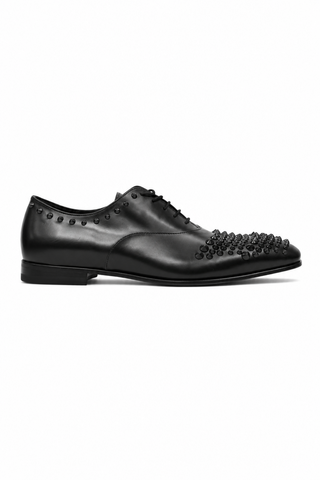Cesare Paciotti Old Paint Black Oxfords (CPM2500)