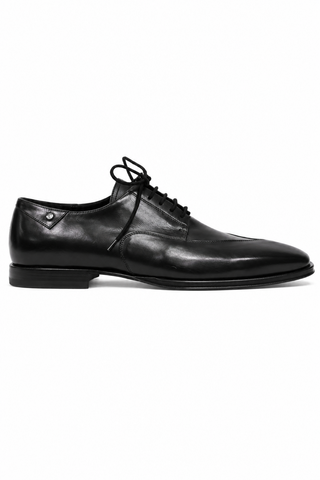 Cesare Paciotti Luxury Italian Men's Shine Black Oxfords (CPM5148)-AmbrogioShoes