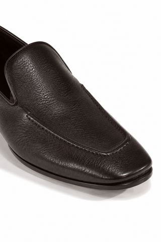 Cesare Paciotti Spring Black Leather Loafers (CPM3132)