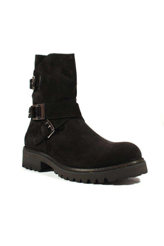 Cesare Paciotti Vit Cam Black Ay Suede Boots (CPM2568)