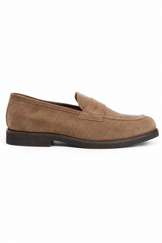 Bruno Magli Delfino Suede Penny Loafer-Dellamoda