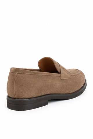Bruno Magli Delfino Suede Penny Loafer-Dellamoda